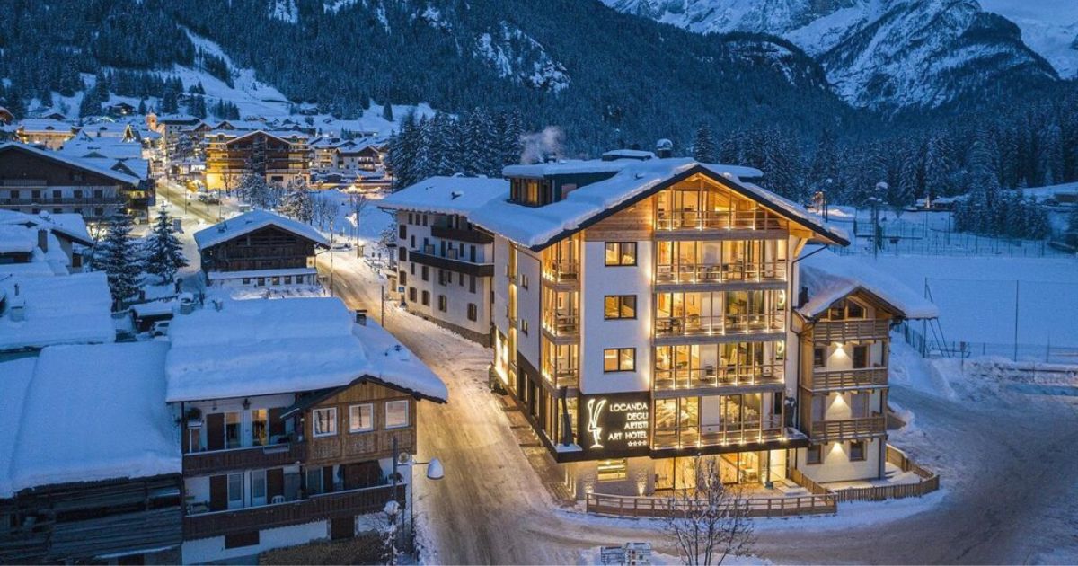 11 beste hotels in Canazei, Italië 1 Hotel Locanda degli Artisti Art, Canazei