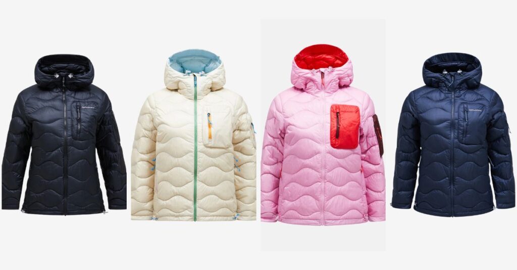 De beste Peak Performance-winterjassen voor dames 3 Peak Performance Helium Utility Down Hood Jacket voor dames