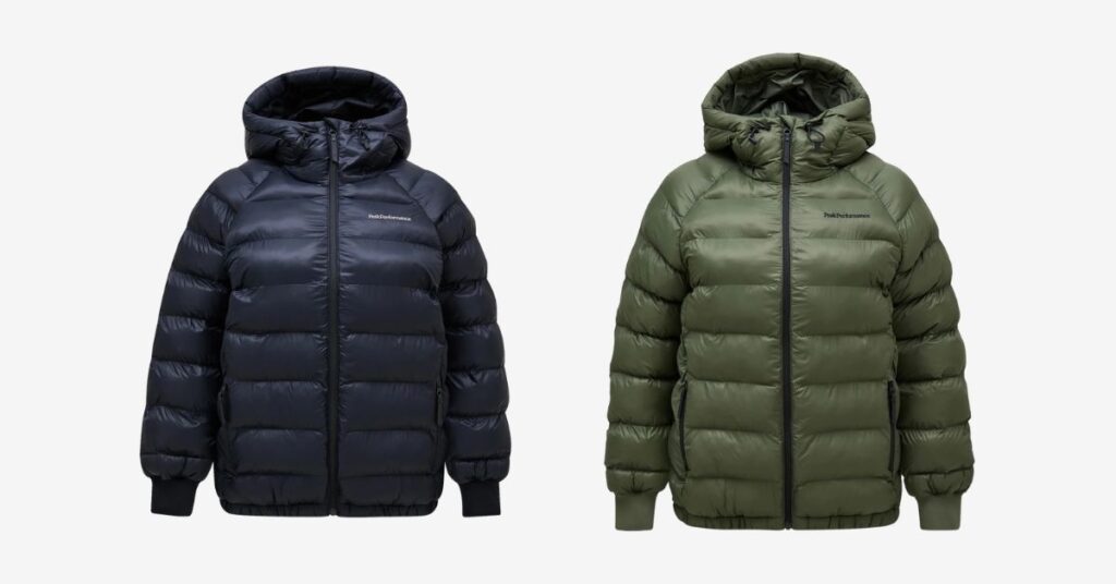 De beste Peak Performance-winterjassen voor dames 5 Peak Performance Tomic Insulated Hood Jacket voor dames